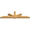 Ekena Millwork Kennewick Timber Gable Bracket, Western Red Cedar, 108"W x 31 1/2"H x 6"D x 6"F, 7/12 Pitch GBW108X31X0606KEN00RWR - alternate 5